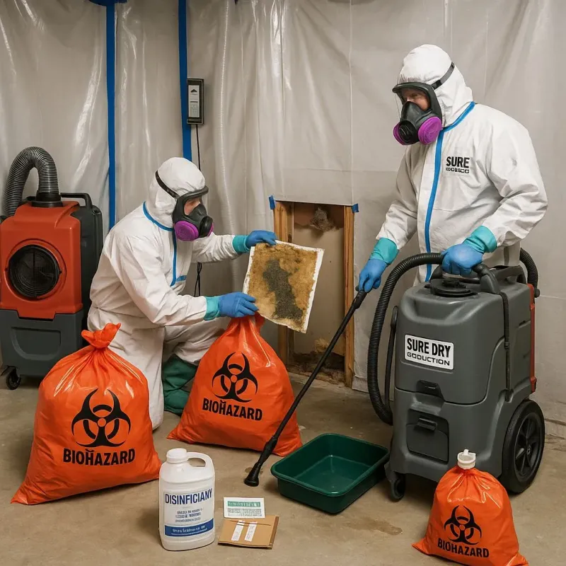 Contaminated Water Handling Protocols process in Sunderland, MA
