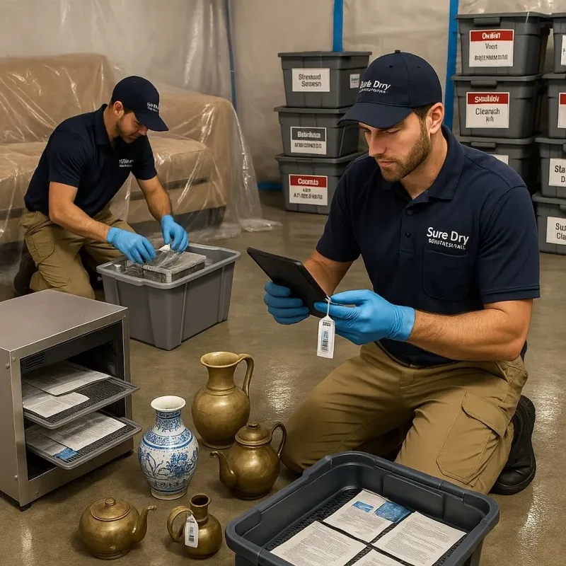 Content Protection and Restoration process in Sunderland, MA